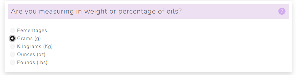 The Cosmetics Lab Soap Calculator - oil weights